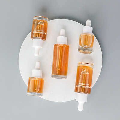 Serum-Tropfflasche-Öl-verpackende runde Glasform 15ml 20ml 30ml 40ml 50ml
