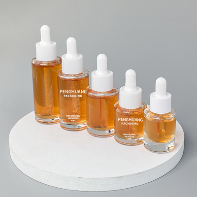 Serum-Tropfflasche-Öl-verpackende runde Glasform 15ml 20ml 30ml 40ml 50ml