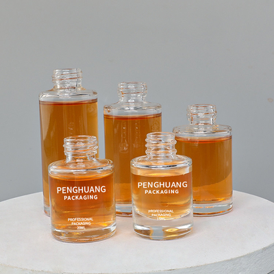 Serum-Tropfflasche-Öl-verpackende runde Glasform 15ml 20ml 30ml 40ml 50ml