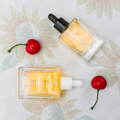 Serum-Tropfflasche-Öl-verpackende quadratische Glasform 15ml 30ml 50ml 100ml