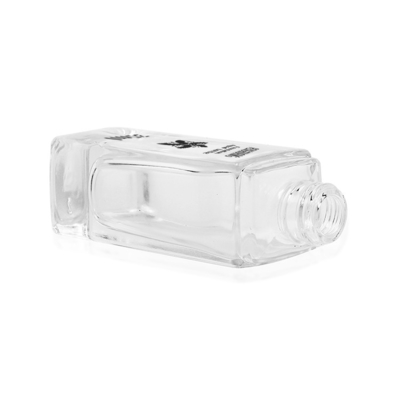 Quadratische Form-Lotions-Glas-Flaschen-Grundlagen-Creme, die 30ml verpackt