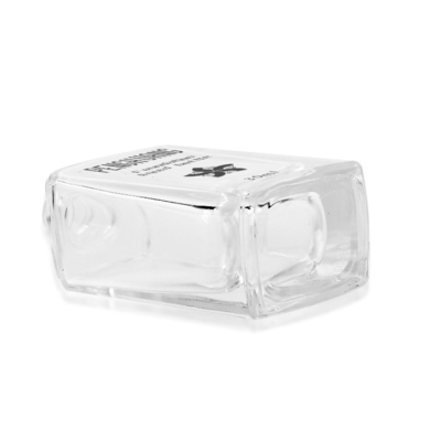Quadratische Form-Lotions-Glas-Flaschen-Grundlagen-Creme, die 30ml verpackt