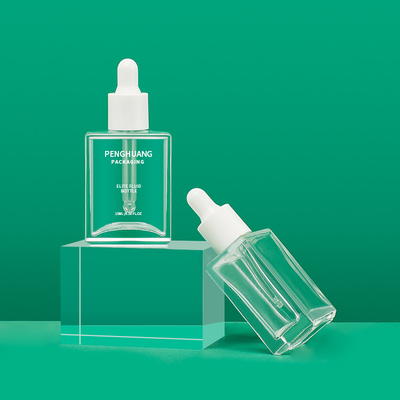 Serum-Tropfflasche-Wesentlich-Öl-Verpacken MSDS-Rechteck-15ml