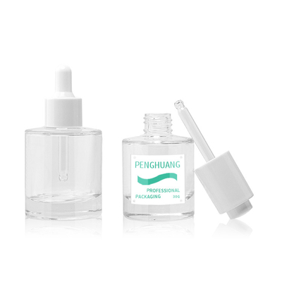 Flüssiger serum-Flaschen-Siebdruck der Wesentlich-Gesichts-Sorgfalt-30ml Glas