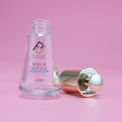 Glaspresse-Tropfflasche-Erlenmeyerkolben-heißes Stempeln des serum-30ml