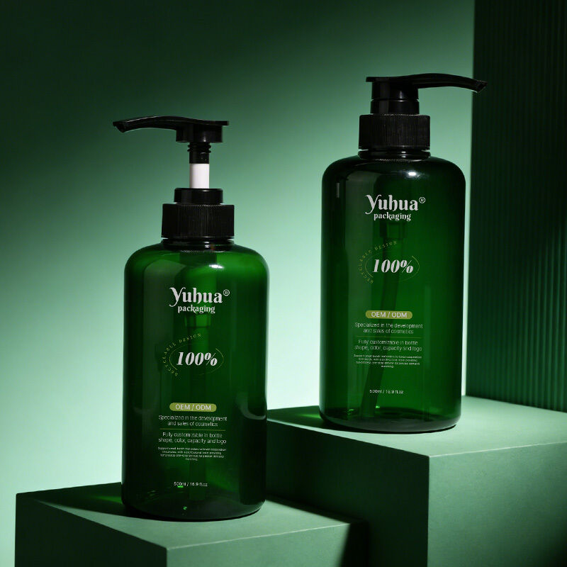 Customizable Plastic Packaging Bottles for Cosmetic Including Toner Lotion Serum with Cylinder Shape and Screw Cap Closure