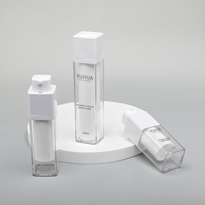 Luftdruck-Flasche HAUSTIER Haut Skincare, das luftlose PlastikPumpflasche vakuumverpackt
