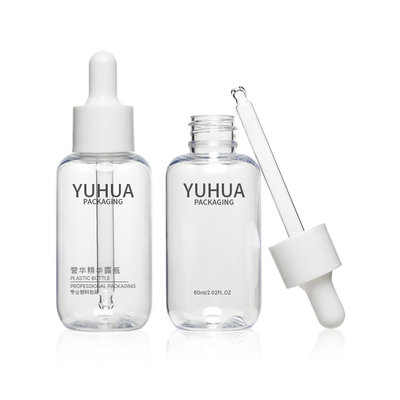 Leere Tropfflasche des Haar-Öl-Plastikflaschen-Serum-ätherischen Öls der Flaschen-60ml