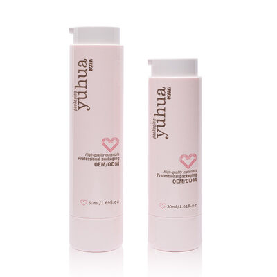 Heißprägung Luxus Kosmetikverpackungsflasche Kundenspezifische Verpackung für die Präsentation von Kosmetik- und Hautpflegeprodukten