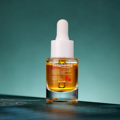 Serum-Dropper-Flaschen undicht, luftdichtes Design mit benutzerdefinierten Farben und Logo-Druck perfekt für Luxus-Kosmetik-Verpackungen