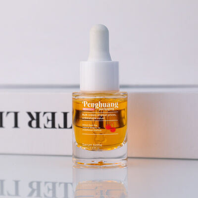 Sliver Dropper Serum Dropper Flaschen kundenspezifische Kappe Versiegelung Typ Kappe Verpackungsoption für kosmetische Hautpflege und ätherische Öle