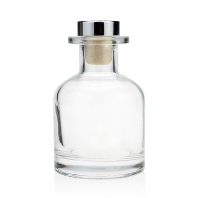 Aroma, das Glasflasche des Diffusor-150ml mit Stopper und flüchtigem Stock verpackt