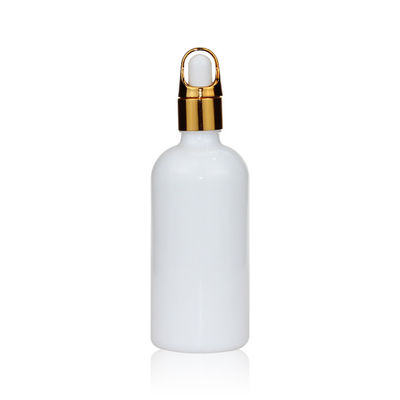 Großhandels-weiße Flaschen des Porzellan-100ml mit Glastropfenzähler für ätherische Öle
