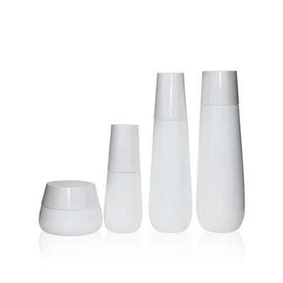 Weißes 50g 100ml 150ml Opalglasflasche Empty For Skincare Verpacken der Milch-
