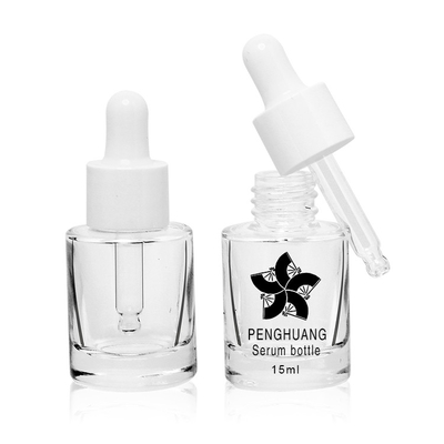 Kundenspezifisches Mini-nachfüllbares Glas des Serum-15ml füllt Tropfflasche des ätherischen Öls ab