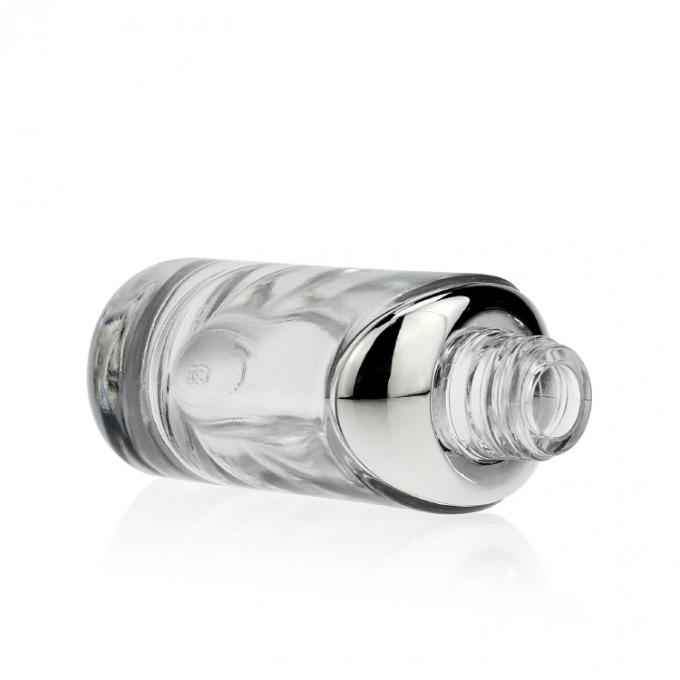 Eigenmarken-Entwurfs-Serum-ätherisches Öl ringsum Glastropfflasche mit kindersicherer Kappe