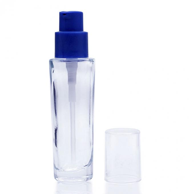 Leeres Gesicht bilden kosmetische Glasflasche 33ml für flüssige Grundierung