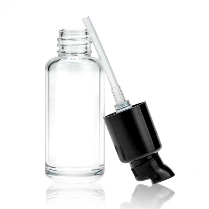 Glasflasche der 30 ml-Runden-kosmetische flüssigen Grundierung, perfekter Glasbehälter für Frauen