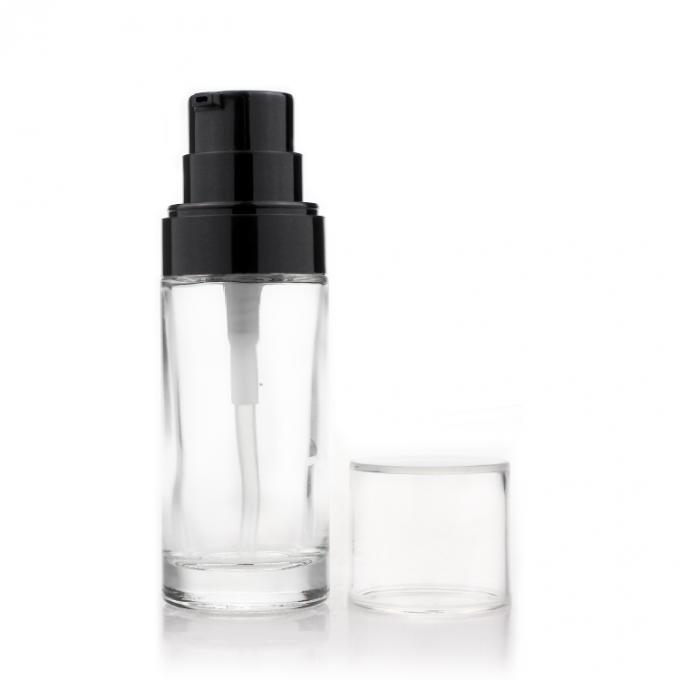 pumpen-Lotions-Glas-Flasche der Luxusflüssigen grundierung 30ml Verpacken