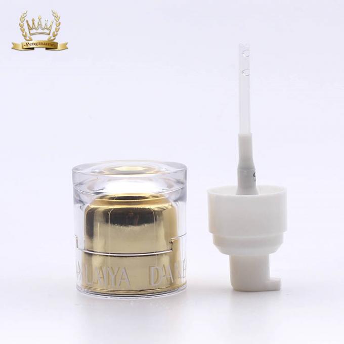 Freie Beispielkosmetik, die klare Flasche der flüssigen Grundierung der Acrylabdeckungs-35ml verpacken