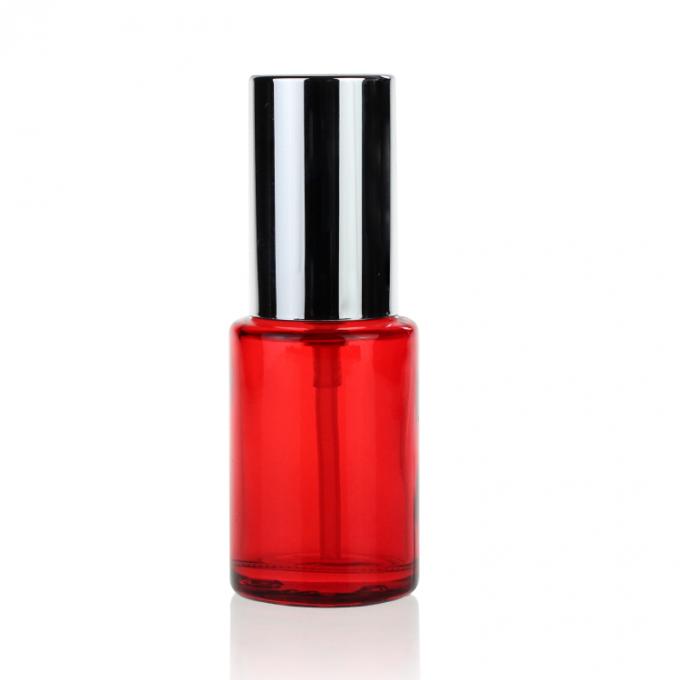 Rote Luxusbehälter-tragbare Lotions-Flaschen-Großhandelsreise-kosmetischer Verpackensatz/Cremetiegel und Lotions-Flasche