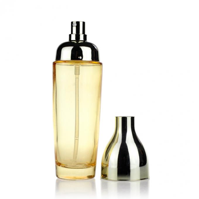 Luxusglaslotions-Flaschen stellten kundengebundene Glascremetiegel sich vorstellen kosmetischen Verpackenbehälter-Satz ein
