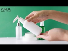 Plastikflasche in Boston-Form