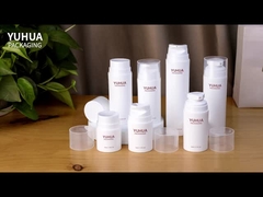 Kundengebundener Logo Cylinder pp. staubsaugen Pumpflasche für das kosmetische Verpacken