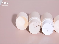 Hautpflegecreme Plastikverpackungsgefäße mit Frostdruck in PP