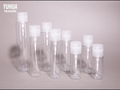100 ml-500 mlAnpassbare runde Plastikflaschen für Flüssigkeitsentferner und Make-up-Toner