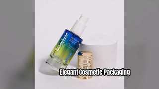 Luxus-Kosmetikverpackungen, maßgeschneiderte runde Flaschen