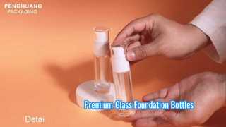 30 ml Glas-Foundation-Flaschen, Premium-Verpackung