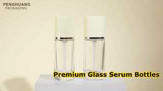 Glas-Serumflaschen, Premium-Kosmetikverpackung